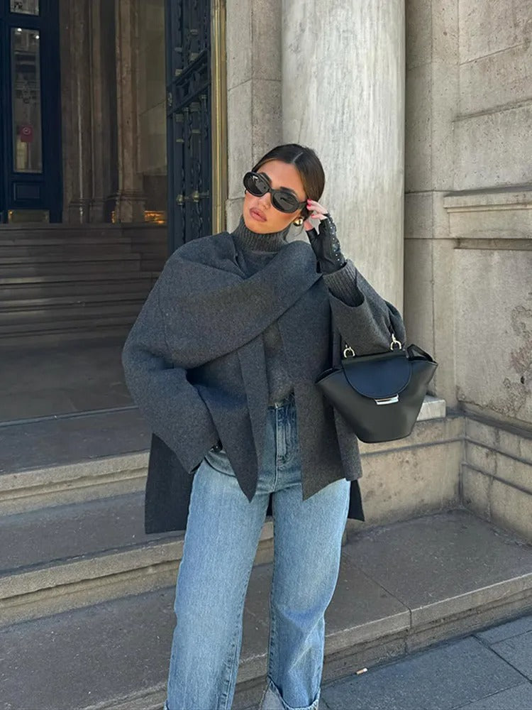 Noya™ | Chic Cape Coat