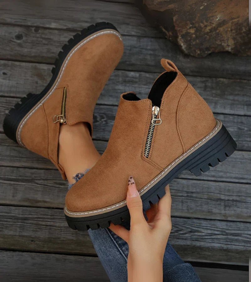 Alessia -Premium Leather Ankle Boots