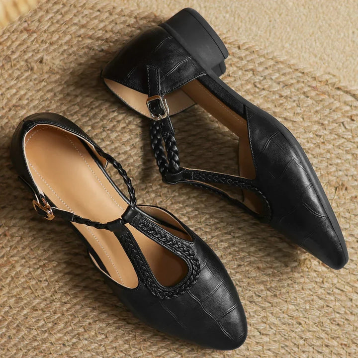 Mary Janes Leather Shoes