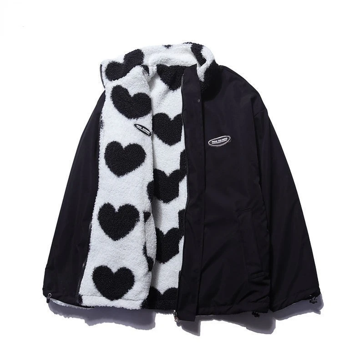 Shaima™ | Double-Sided Heart Jacket