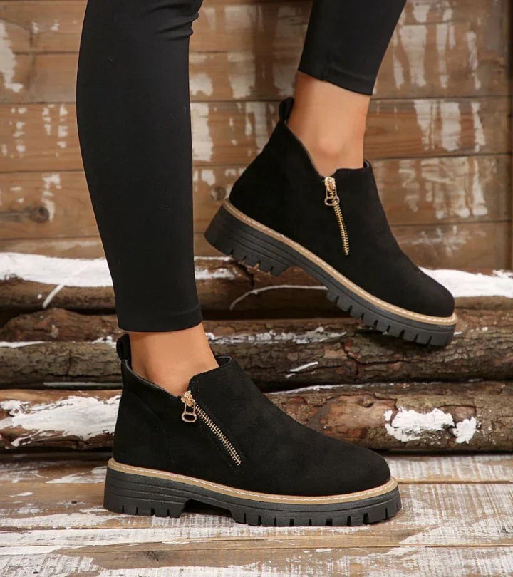 Alessia -Premium Leather Ankle Boots