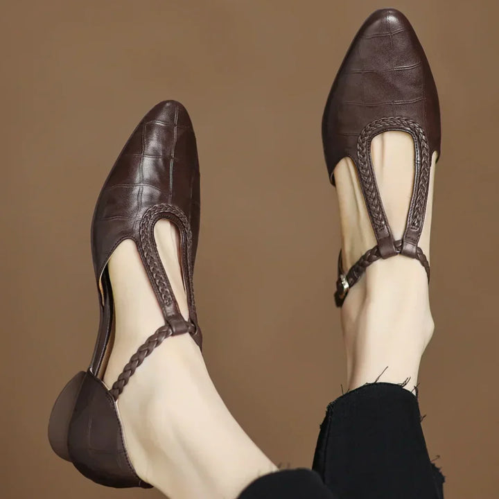 Mary Janes Leather Shoes