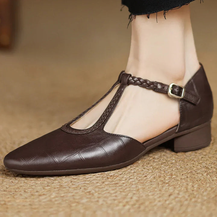 Mary Janes Leather Shoes