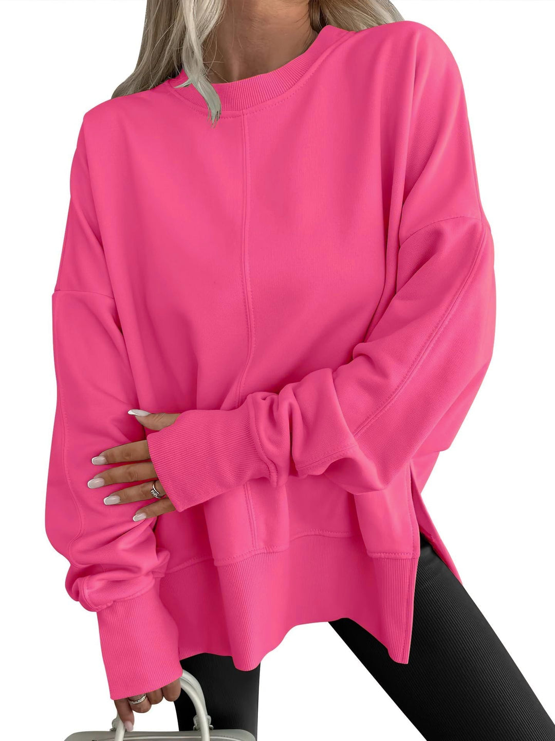 GWEN | Comfy Oversized Long Sleeve Sweatshirt