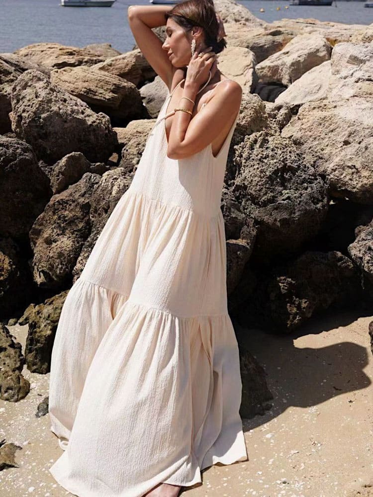 Cyraya™ | Ocean Breeze Maxi Dress