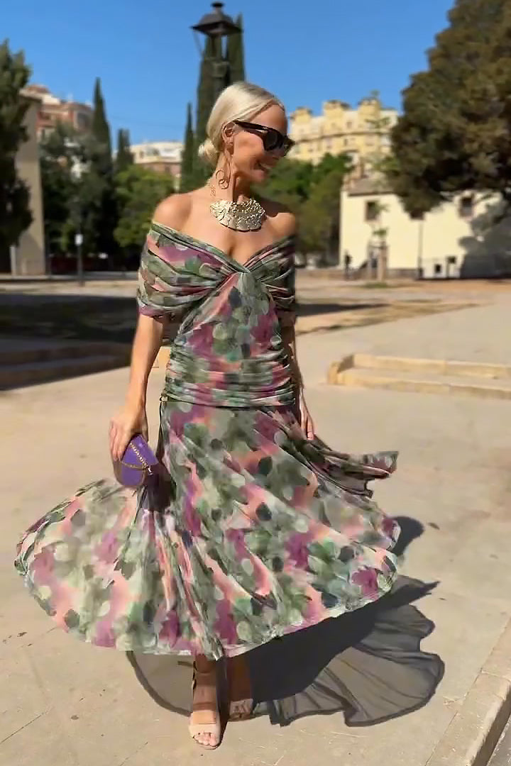 Avyra™ | Luxe V-Neck Dress