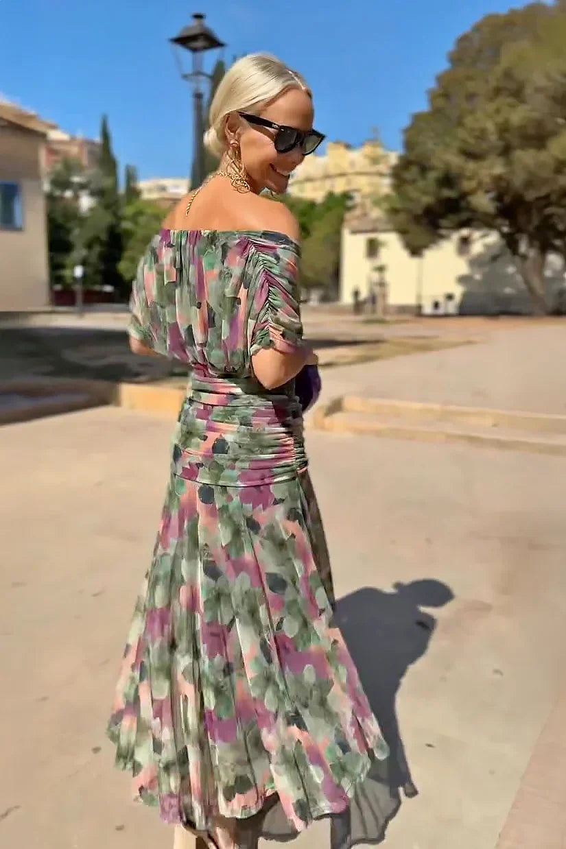 Avyra™ | Luxe V-Neck Dress