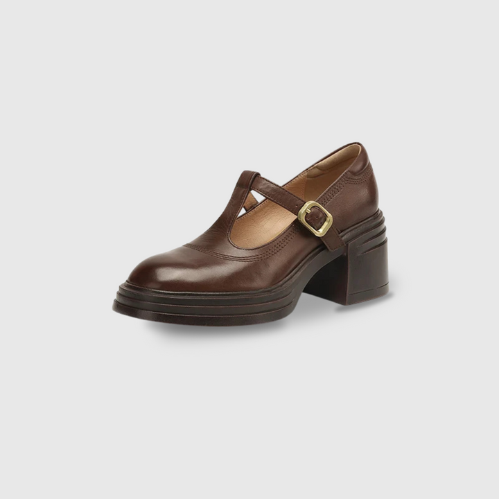 Leather Mary Janes
