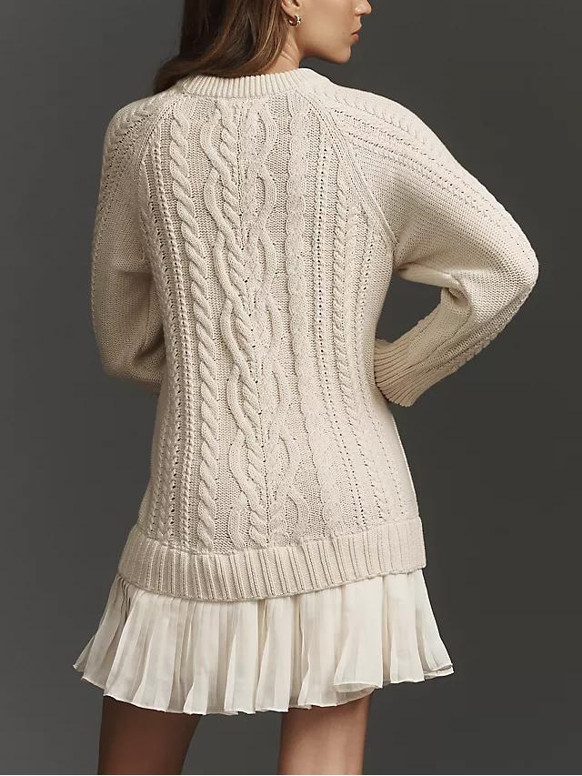 Sorrelle™ | Twist Shape Knit Sweater Dress