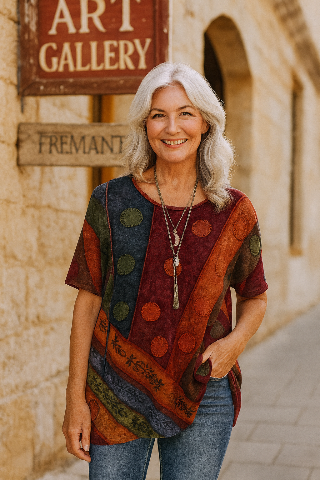 Amelle™ | Artistic Blouse
