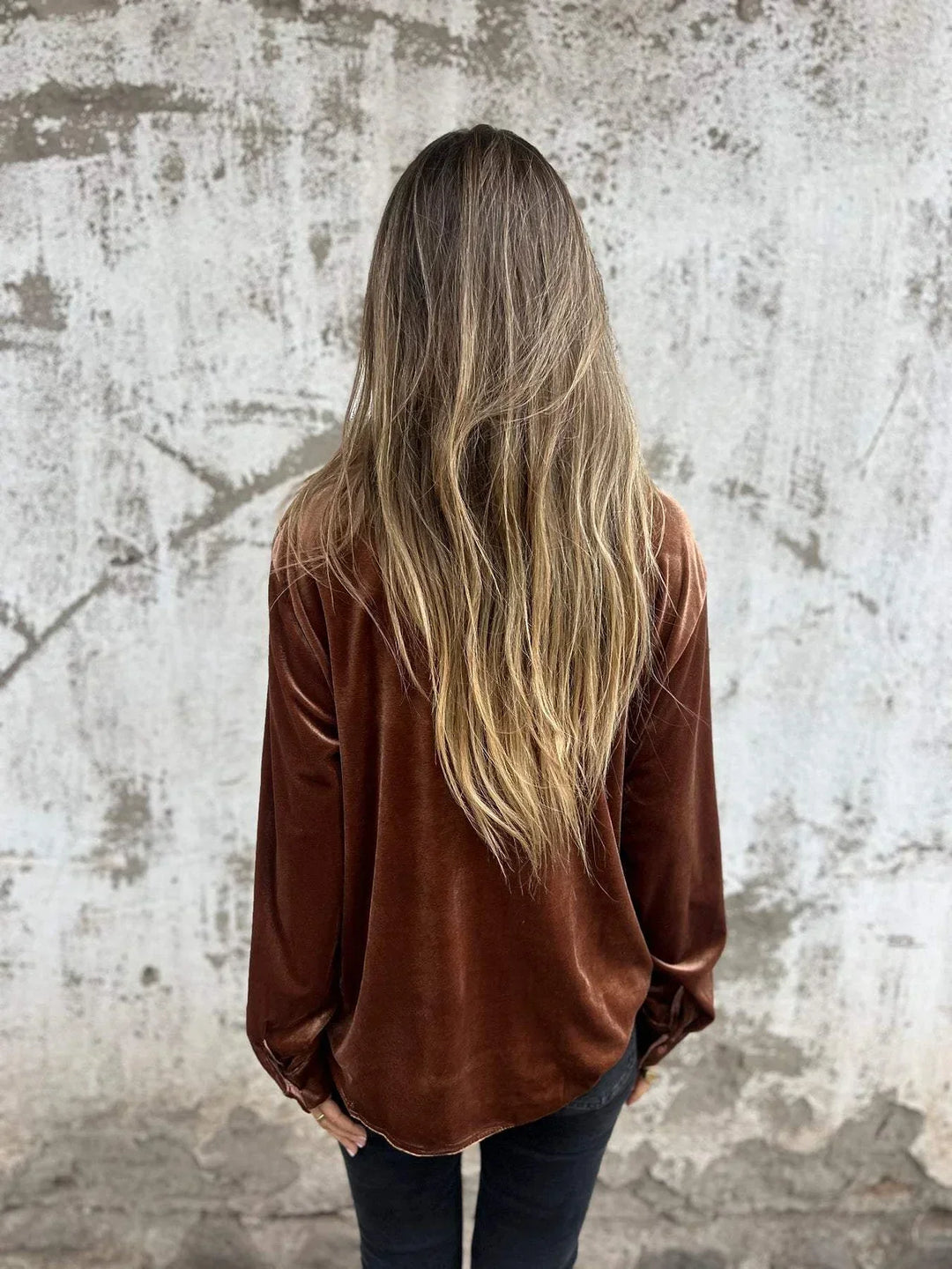 DAHLIA | Soft Velvet Shirt