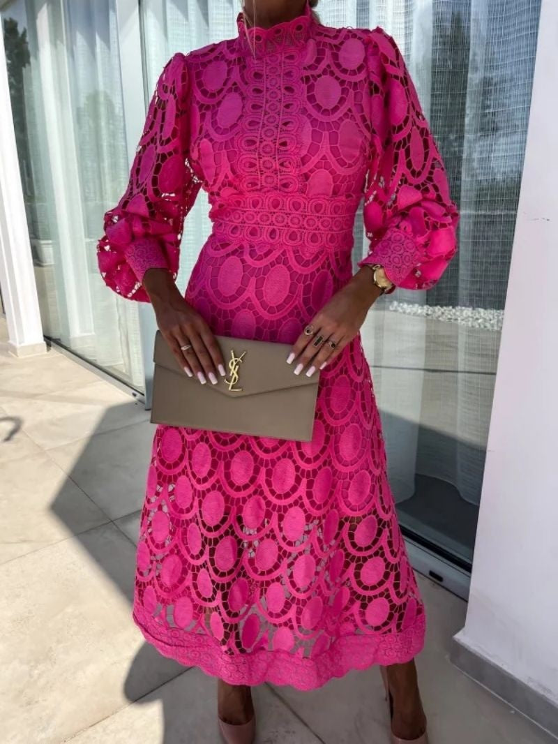 Eloah | Elegant Lace Midi Dress