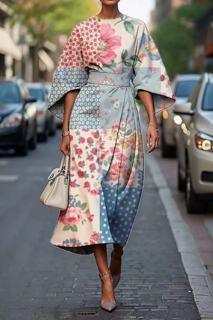 Merelis™ | Elegant Floral Dress