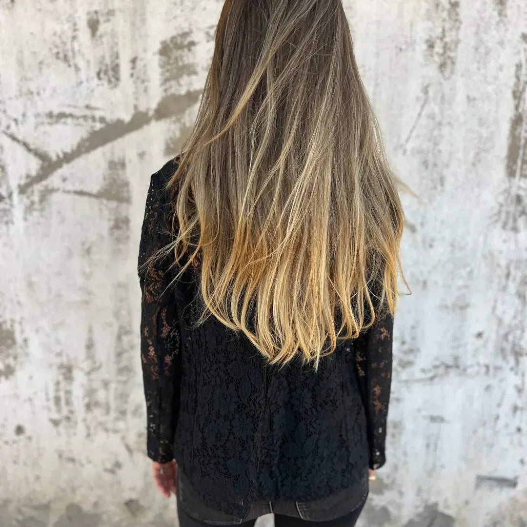 Lace Mesh Blazer for Women