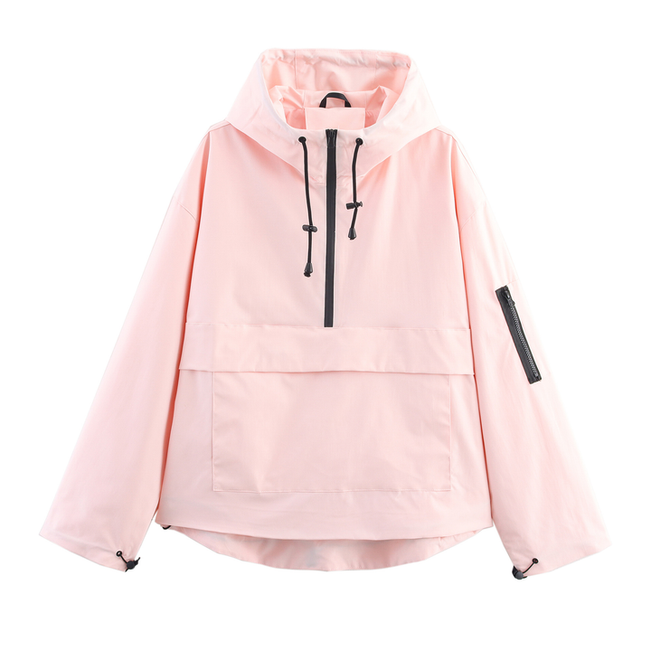 FHALOM | Cozy Hooded Three-Proof Jacket