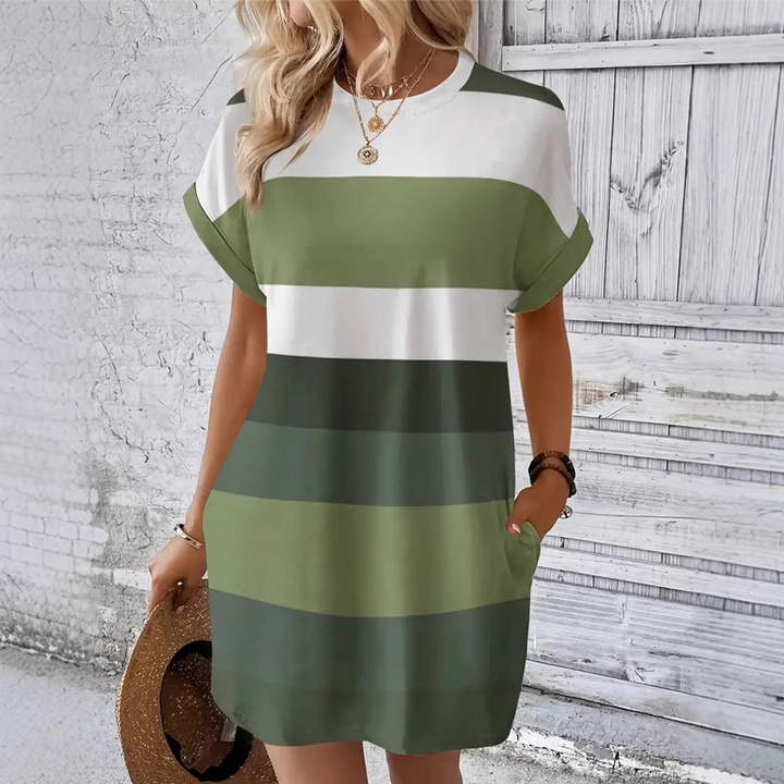 Round Neck Dress for Women