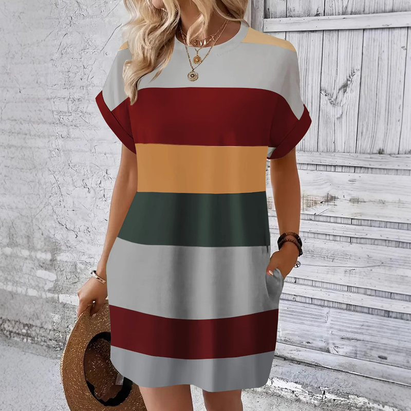 Round Neck Dress for Women