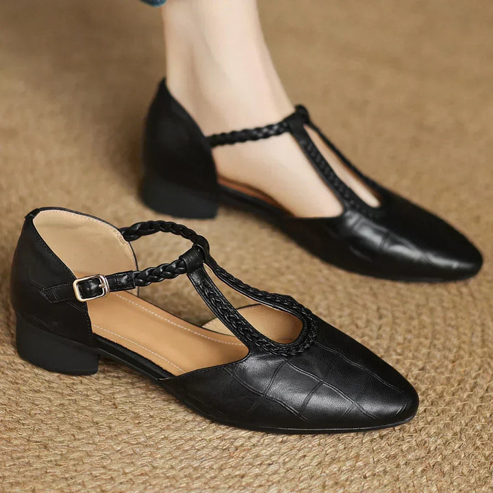 Mary Janes Leather Shoes