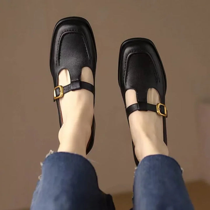 Premium Leather Mary Janes