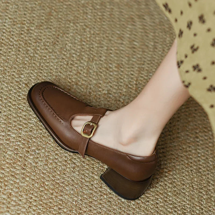 Premium Leather Mary Janes