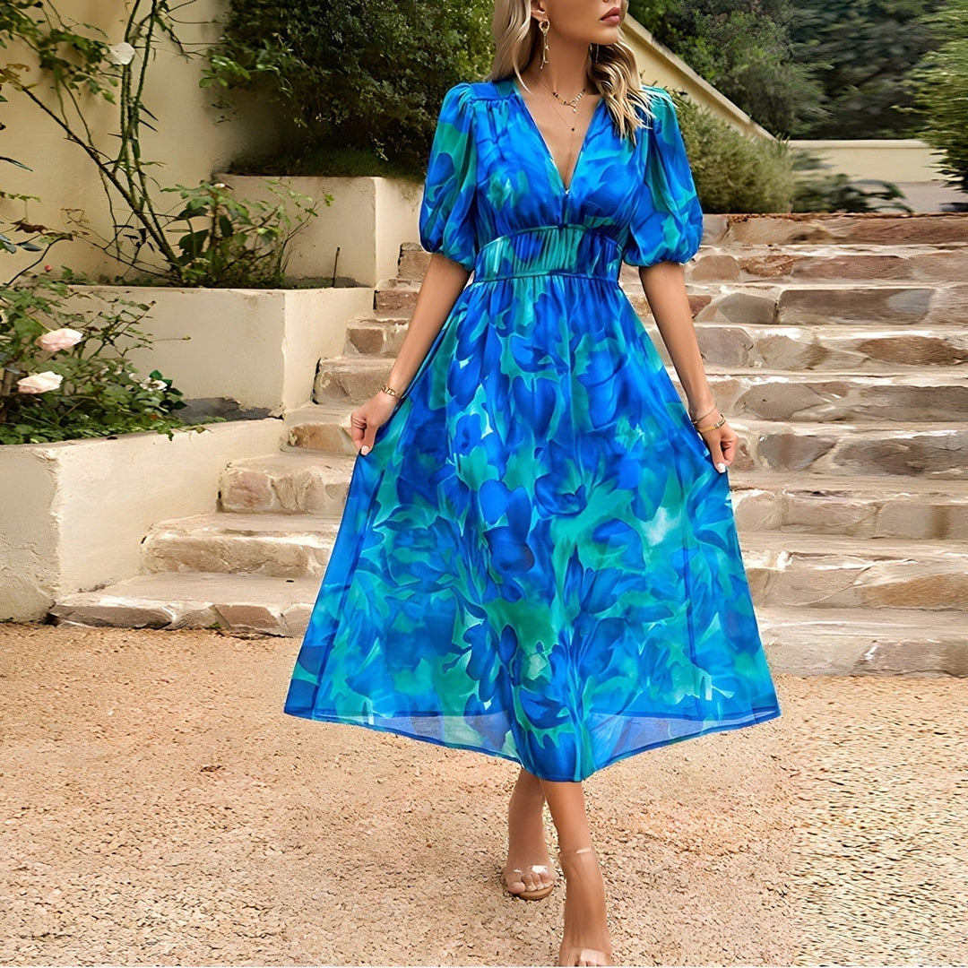 Violetta™ | Chic Everyday Print Dress