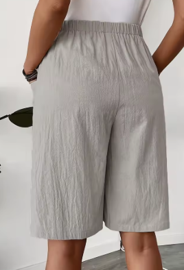 EaseMove™ Elastic Waist Skirt Shorts