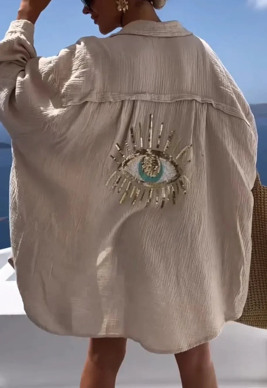Isaiah - Sequin Embellished Blouse