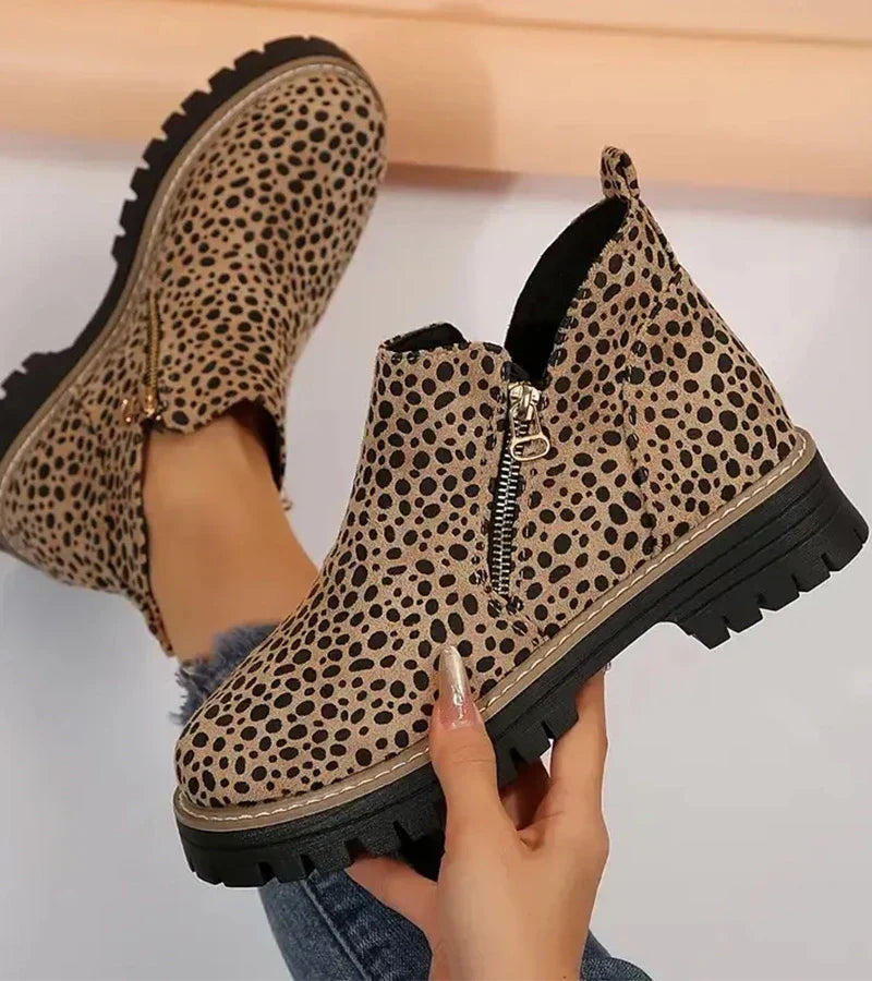 Alessia -Premium Leather Ankle Boots