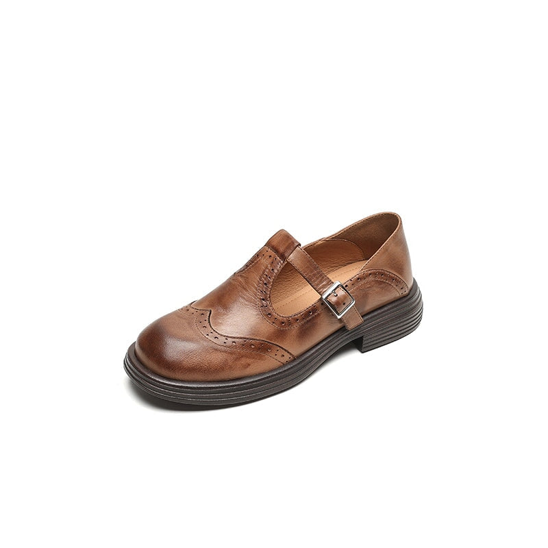 Premium Leather Mary Janes