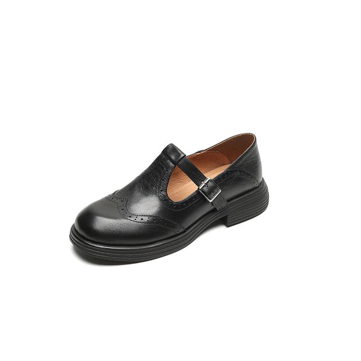 Premium Leather Mary Janes