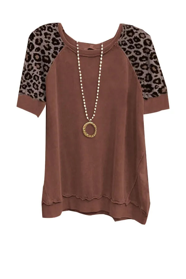 NOELLE™ | Chic Vintage Print Shirt